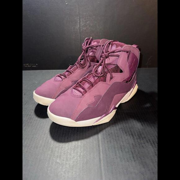 Nike Air Jordan True Flight Burgundy Bord 342964-625 Sz 11 - Picture 4 of 9